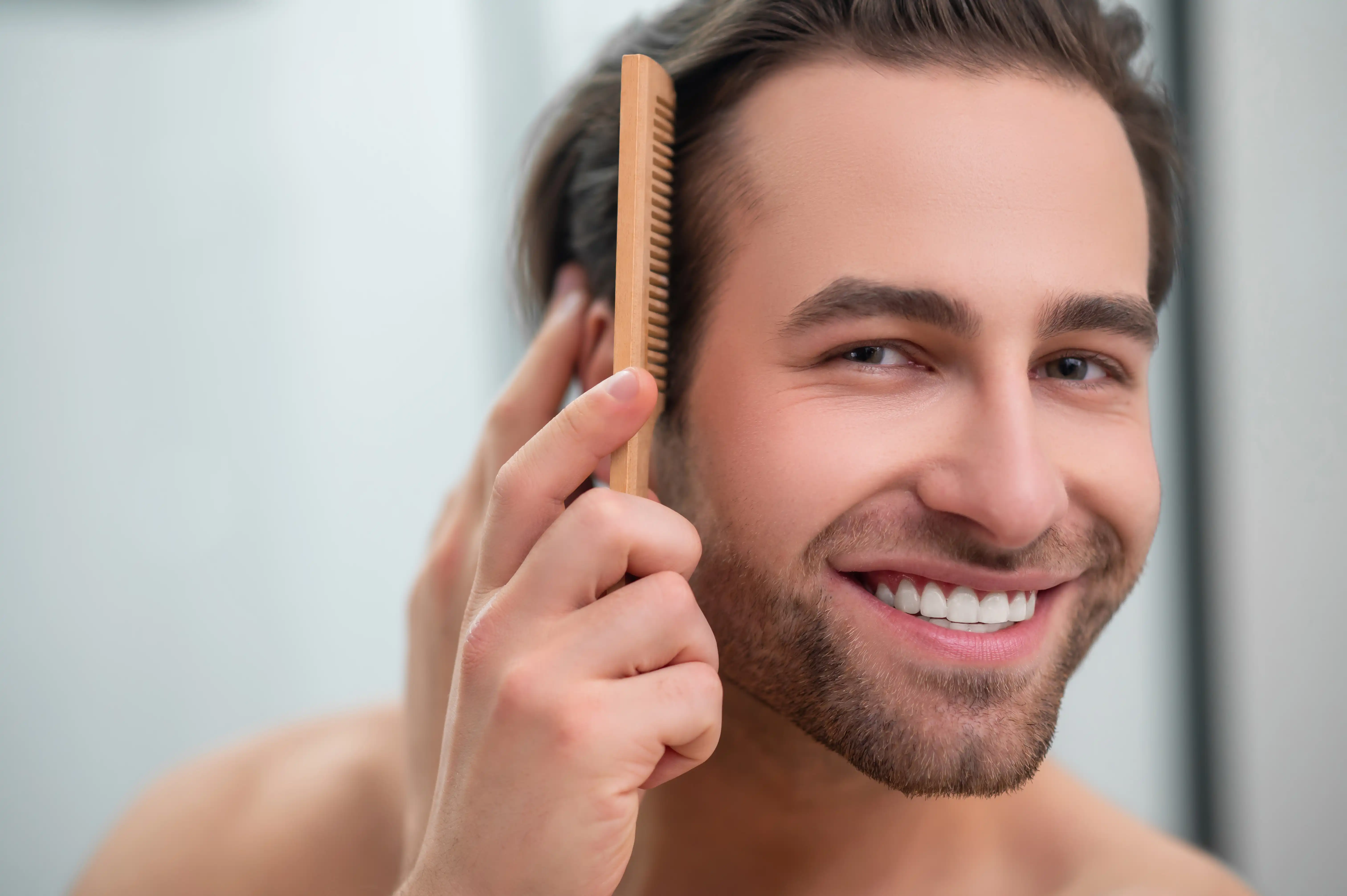 erkekler için sağlıklı saç uzatma
