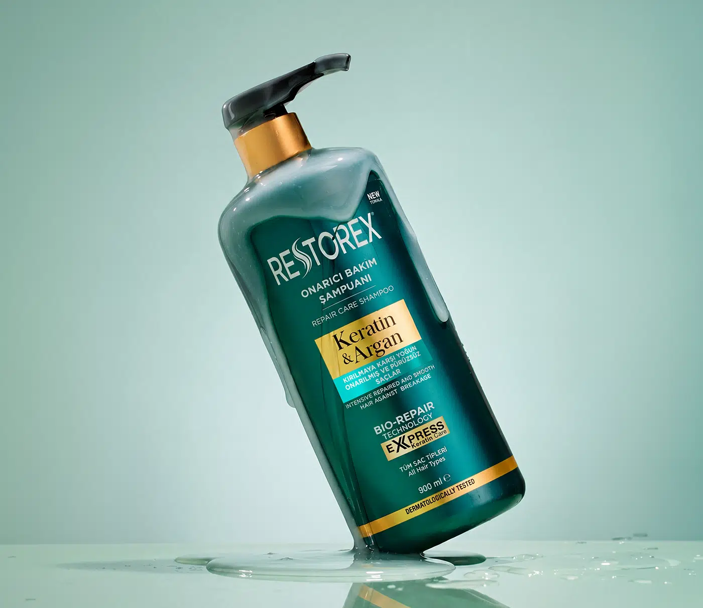 Restorex Keratin & Argan Şampuan 900 ml