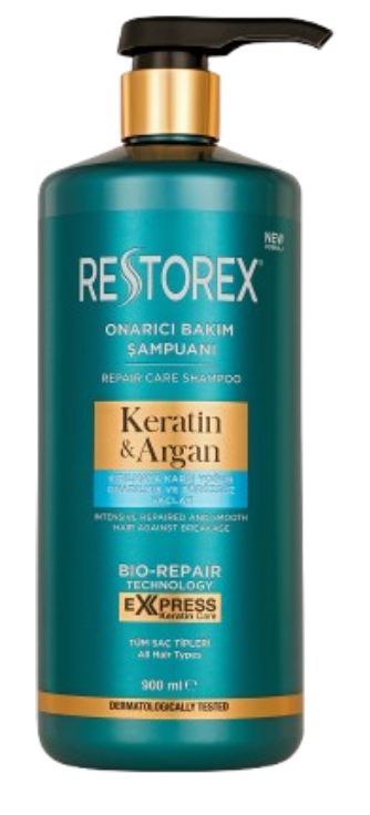 Keratin & Argan Şampuan (900 ml) front image