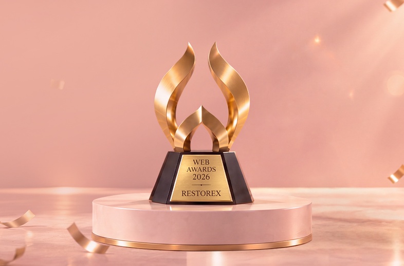 Restorex, Dijital Deneyimdeki Mükemmelliğini Uluslararası Arenada Tescilledi: WebAward 2026 “Best Consumer Goods Website” Ödülü