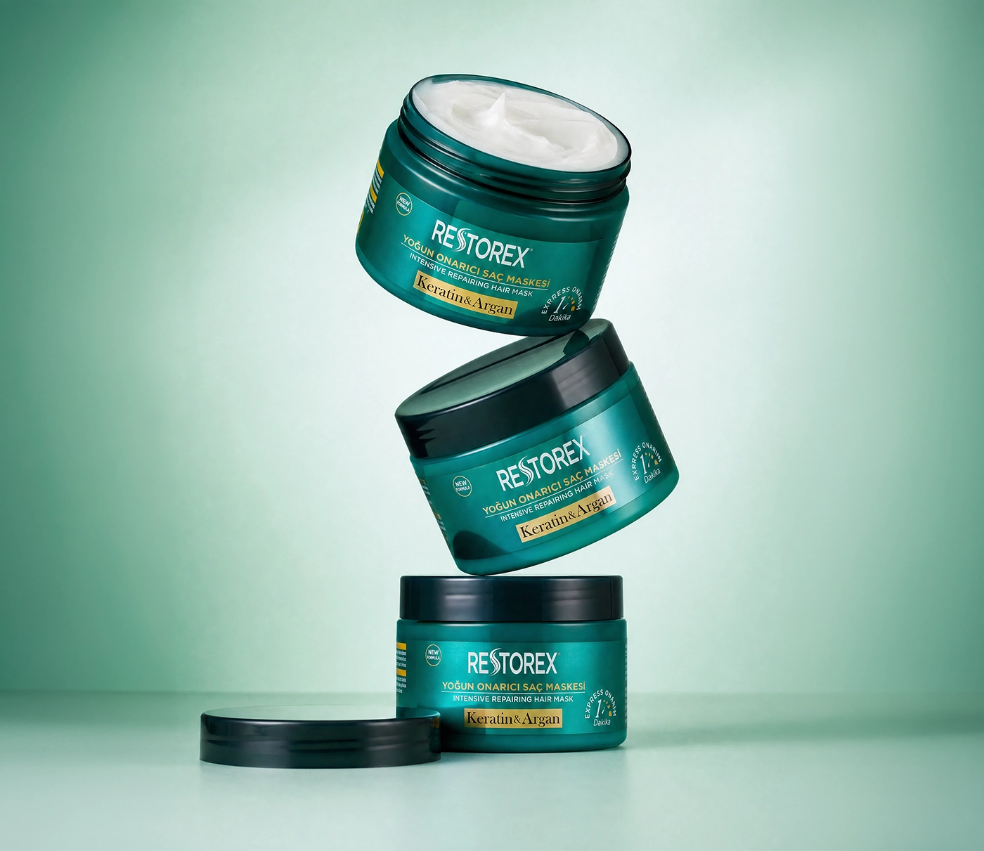 Restorex Keratin & Argan Saç Bakım Maskesi